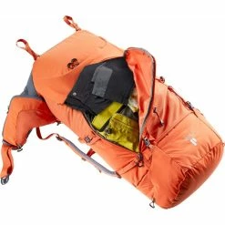 Top 10 ✔️ Deuter Aircontact Core 65+10 SL - Sac à dos trekking femme ✔️ -deuter Shop deuter aircontact core 6510 sl sac a dos trekking femme paprika graphite 8