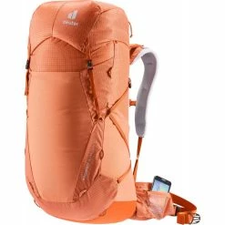 Tout neuf ⌛ Deuter Aircontact Ultra 45+5 SL - Sac à dos trekking femme ✨ -deuter Shop deuter aircontact ultra 455 sl sac a dos trekking femme sienna paprika 6