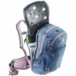 Grosses soldes 🌟 Deuter Attack 18 SL - Sac à dos vélo femme 🛒 -deuter Shop deuter attack 18 sl sac a dos velo femme marine raisin 4