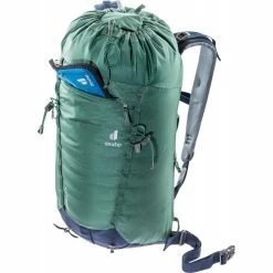 Sortie 🎉 Deuter Guide Lite 24 - Sac à dos randonnée homme 🔥 -deuter Shop deuter guide lite 24 sac a dos randonnee homme seagreen navy 2