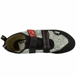 Meilleure vente 🤩 Millet Easy Up - Chaussons escalade ⌛ -deuter Shop millet easy up chaussons escalade grey red 8