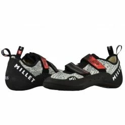 Meilleure vente 🤩 Millet Easy Up - Chaussons escalade ⌛ -deuter Shop millet easy up chaussons escalade grey red 9