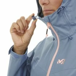 Bon marché 😉 Millet Fitz Roy III Jacket - Veste imperméable femme 🥰 -deuter Shop millet fitz roy iii jacket veste impermeable femme filaire rosebrown 5