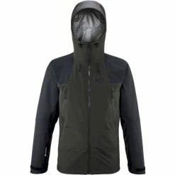 Vente flash 🤩 Millet K Hydrid GTX Jkt - Veste imperméable homme 🛒 -deuter Shop millet k hydrid gtx jkt veste impermeable homme dark grey black