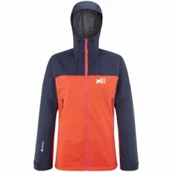 Nouveau 🤩 Millet Kamet GTX Jkt - Veste imperméable femme ❤️ -deuter Shop millet kamet gtx jkt veste impermeable femme coral chrome saphir