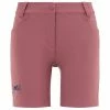 Promo 😀 Millet Ld Trekker Stretch Short - Short randonnée femme 🥰 -deuter Shop millet ld trekker stretch short short randonnee femme rose brown 1