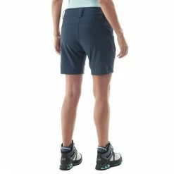 Promo 😀 Millet Ld Trekker Stretch Short - Short randonnée femme 🥰 -deuter Shop millet ld trekker stretch short short randonnee femme rose brown 3