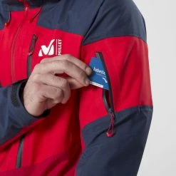 Meilleur prix 😍 Millet M White 3L JKT - Veste imperméable homme 🔔 -deuter Shop millet m white 3l jkt veste impermeable homme black fern 11