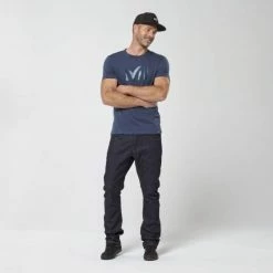 Offres 🥰 Millet Millet Logo Ts Ss - T-shirt homme 🌟 -deuter Shop millet millet logo ts ss t shirt homme black black 4