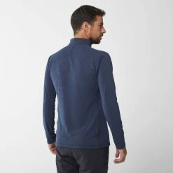 Nouveau 🔥 Millet Morpho Zip Ls - T-shirt homme ⌛ -deuter Shop millet morpho zip ls t shirt homme rust saphir 2