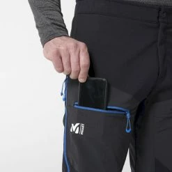 Meilleur prix ❤️ Millet Touring Shield II Pant - Pantalon ski homme ⭐ -deuter Shop millet touring shield ii pant pantalon ski homme black noir 4