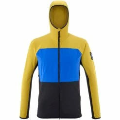 Grosses soldes 🎁 Millet Trilogy Cordura Hoodie - Veste softshell homme 💯 -deuter Shop millet trilogy cordura hoodie veste softshell homme noir mustard