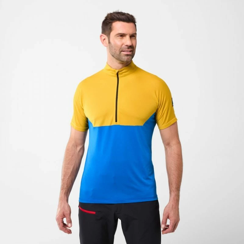 Grosses soldes 🔔 Millet Trilogy Fragment Zip SS - T-shirt homme 🎉 3 Grosses soldes 🔔 Millet Trilogy Fragment Zip SS - T-shirt homme 🎉