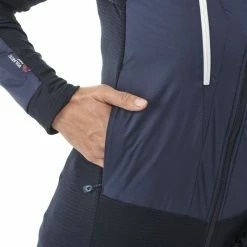 Bon marché ⌛ Millet Trilogy Hybrid Alpha Hoodie - Polaire femme 🔔 -deuter Shop millet trilogy hybrid alpha hoodie polaire femme saphir 4