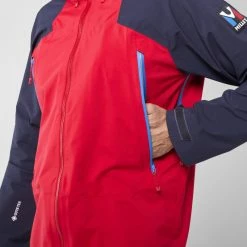 Meilleure vente 👏 Millet Trilogy Lightning GTX Jkt - Veste imperméable homme 🥰 -deuter Shop millet trilogy lightning gtx jkt veste impermeable homme red saphir 9