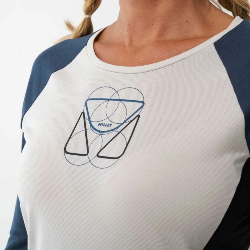 Budget 😉 Millet Trilogy Round Logo TS LS - T-shirt femme 🔔 6 Budget 😉 Millet Trilogy Round Logo TS LS - T-shirt femme 🔔 – Image 4