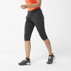 Meilleure vente 😀 Millet Wanaka 3/4 Pant - Short escalade femme 🛒 -deuter Shop millet wanaka 3 4 pant short escalade femme black noir 2
